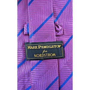 Men's Necktie Mark Pendleton Silk L58" W4" magenta